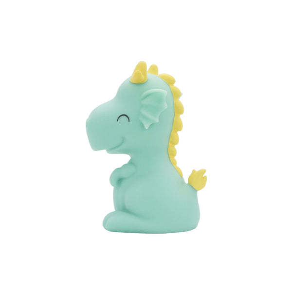 Dhink Mini Night Light Blue Dragon With Yellow Horns