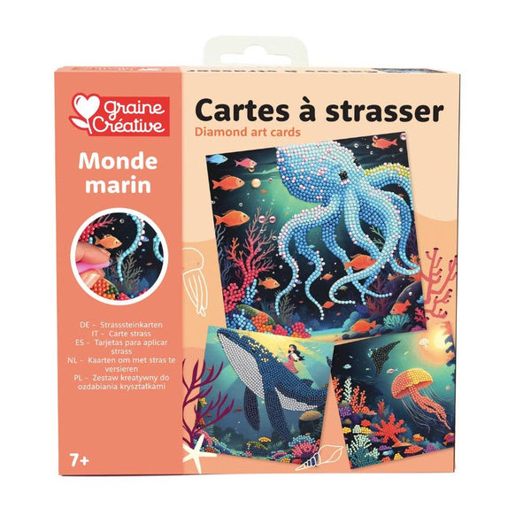 Sea World Diamond Art Kids Craft Kit - Kids Mosaics