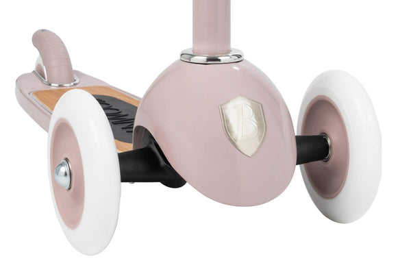 BANWOOD 3-WHEEL SCOOTER VINTAGE - DUSTY PINK - Brambles Gift Shop