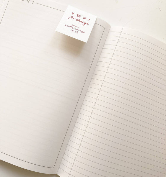 Notebook A5 Recycled - Sucseed Coffee Bean - Brambles Gift Shop