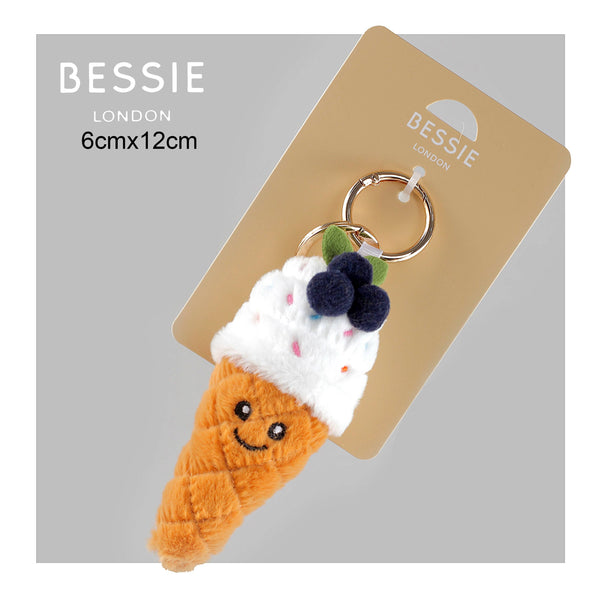 ICE CREAM CHARM KEYCHAIN - Brambles Gift Shop