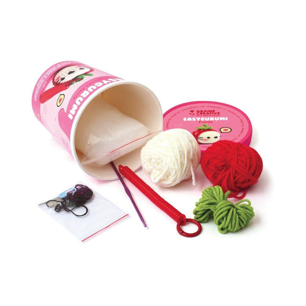 Graine Creative Easygurumi Crochet Kit - Strawberry