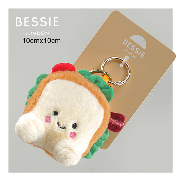 PLUSH SANDWICH BAG CHARM - Brambles Gift Shop