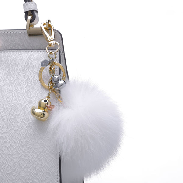 Metalmorphose Gold Duck Bag Charm & Keyring