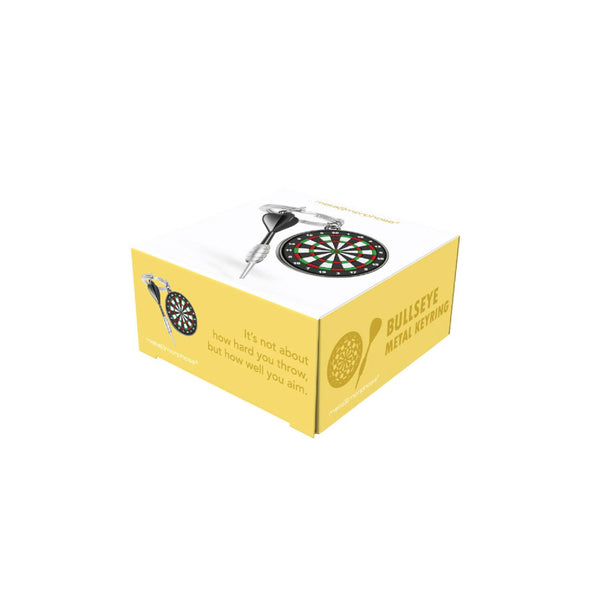 Metalmorphose Dartboard Keyring - Brambles Gift Shop