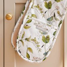 Wild Flower Double Oven Gloves