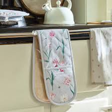 Tulips Double Oven Glove