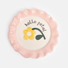 Caroline Gardner Hello Petal Plate