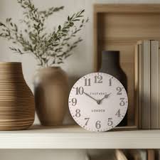 Thomas Kent Shy Pink Mantle Clock