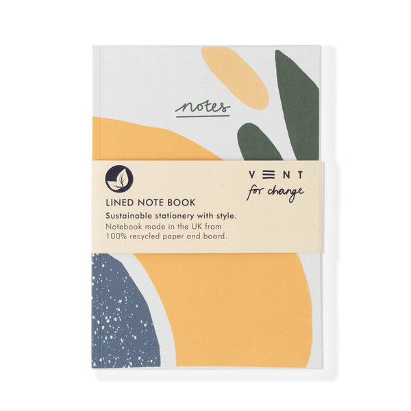 Notebook A5 100% Notes Collection Lined Paper - Olive