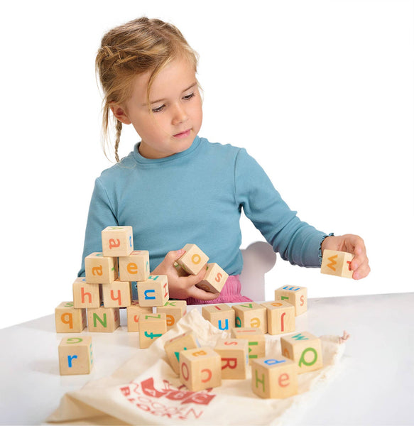 Mentari Alphabet Spelling Blocks