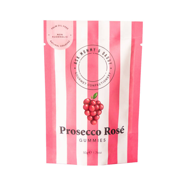 Prosecco Rose Gummies - Brambles Gift Shop