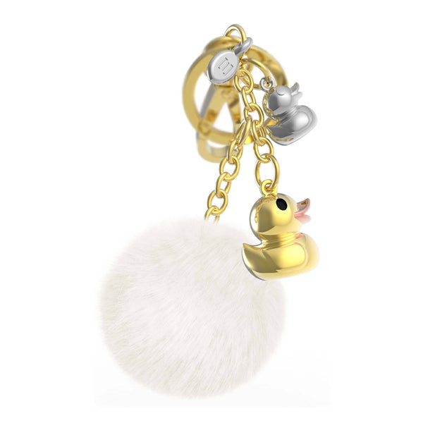 Metalmorphose Gold Duck Bag Charm & Keyring