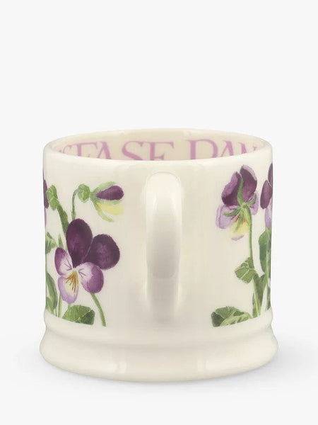Emma Bridgewater Heartsease Pansies Small Mug - Brambles Gift Shop