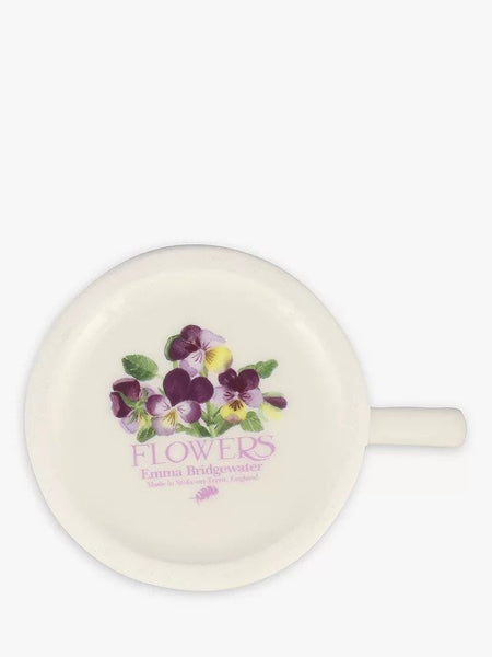 Emma Bridgewater Heartsease Pansies Small Mug - Brambles Gift Shop