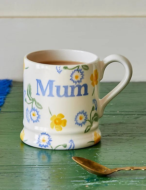 Emma Bridgewater Butter Cup and Daisies Mum 1/2 Pint Mug - Brambles Gift Shop