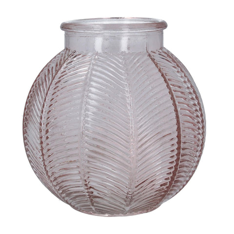 Leaf Ball Glass Vase - Brambles Gift Shop