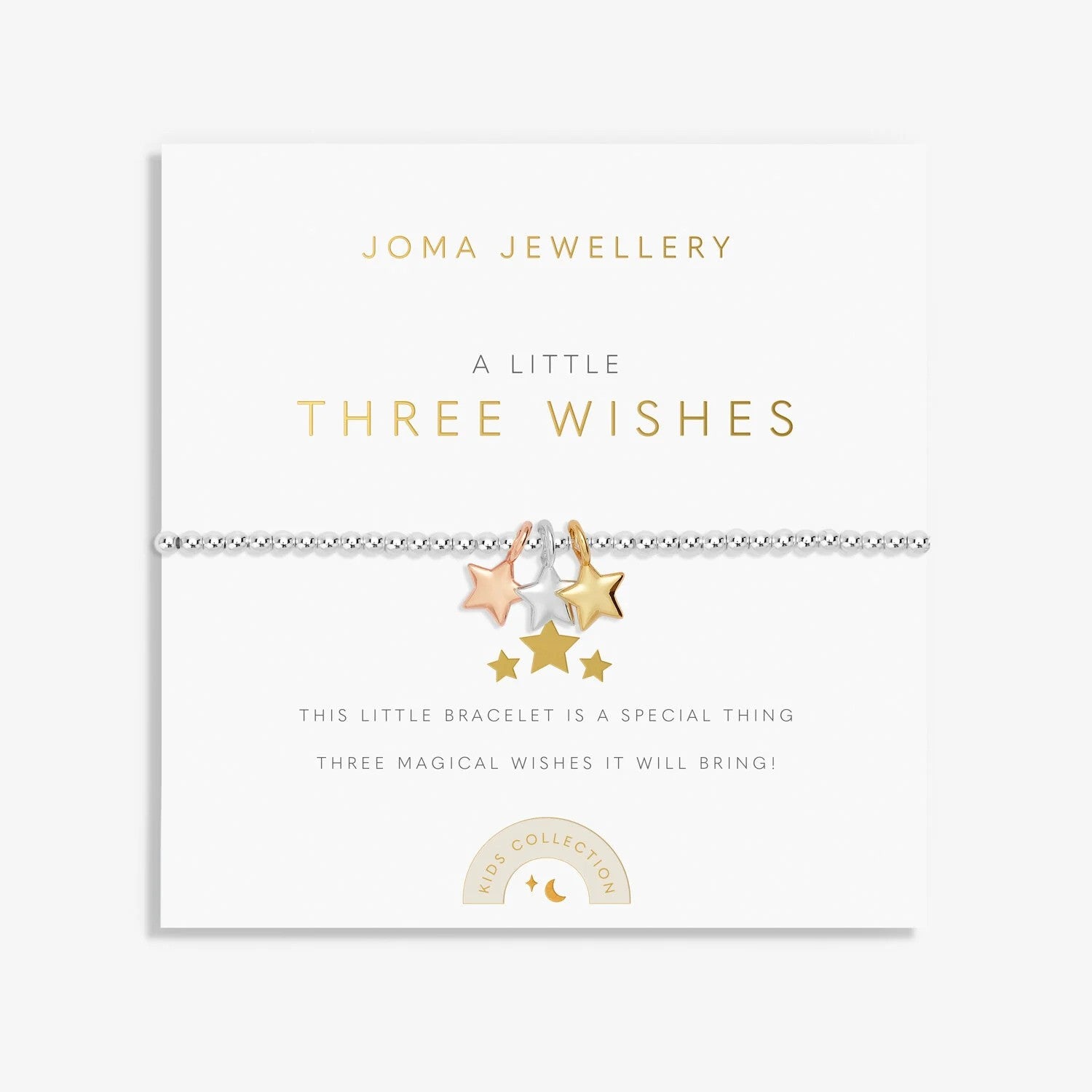 Children's A Little Three Wishes Bracelet