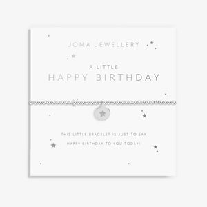 Children's A Little Happy Birthday Bracelet