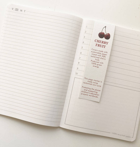 Notebook A5 Recycled - Sucseed Coffee Bean - Brambles Gift Shop