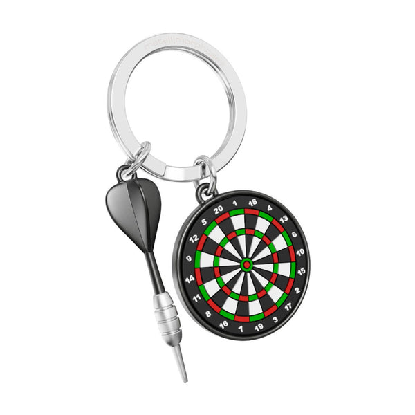 Metalmorphose Dartboard Keyring - Brambles Gift Shop