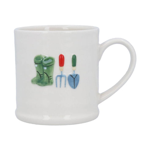 Ceramic Mini Mug - Gardening