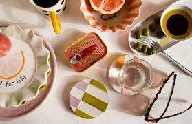 Caroline Gardner Zest For Life Grapefruit Plate