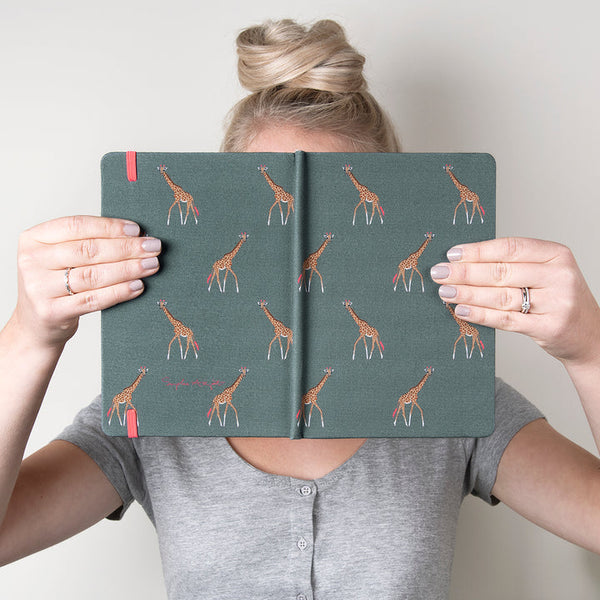 Sophie Allport A5 Giraffe Notebook - Brambles Gift Shop