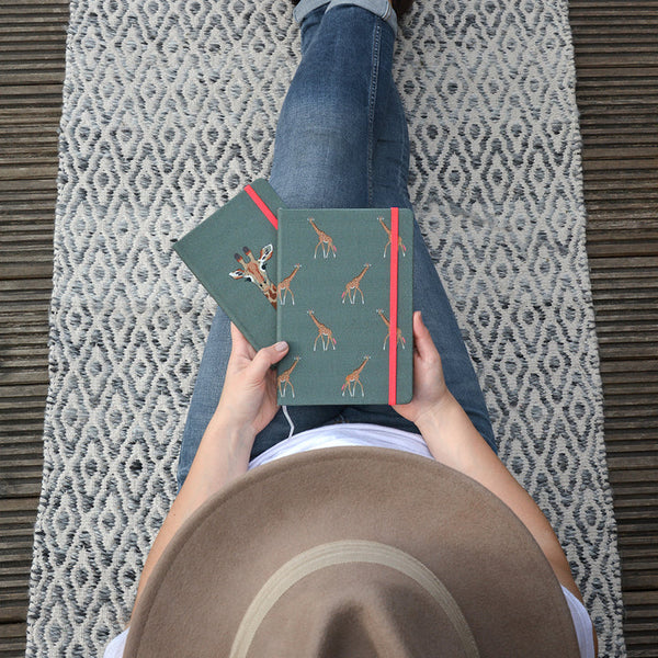 Sophie Allport A5 Giraffe Notebook - Brambles Gift Shop
