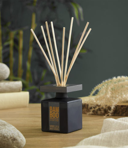 Vanilla& White Wood Reed Diffuser - Brambles Gift Shop