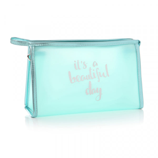 'It's a Beautiful Day' Washbag - Brambles Gift Shop