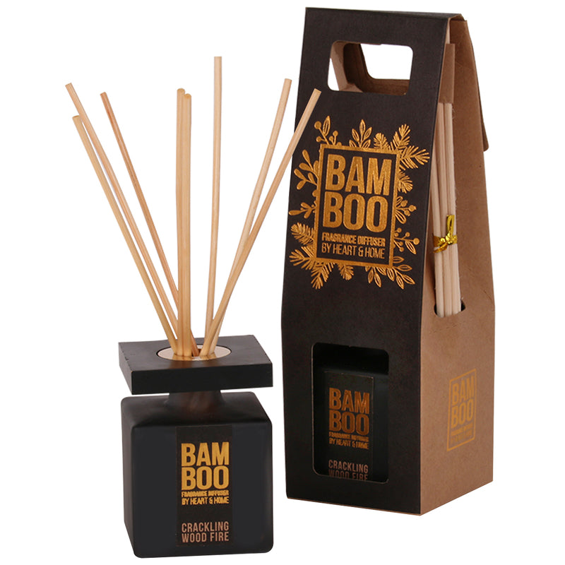 Crackling Wood Fire Reed Diffuser - Brambles Gift Shop