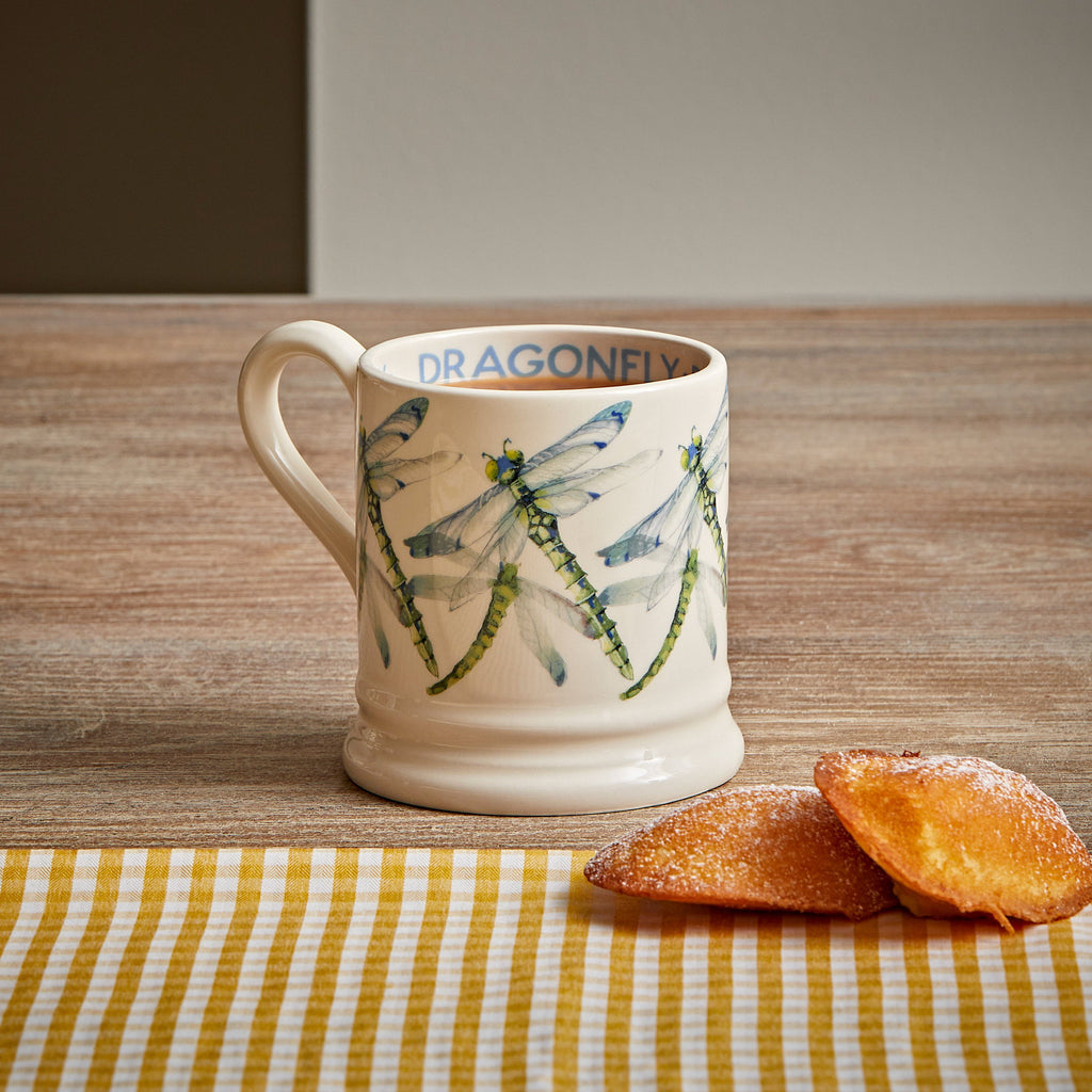Dragonfly 1/2 Pint Mug - Brambles Gift Shop