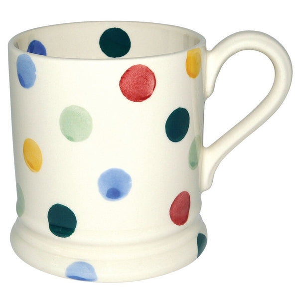 Polka Dot 1/2 Pint Mug - Brambles Gift Shop