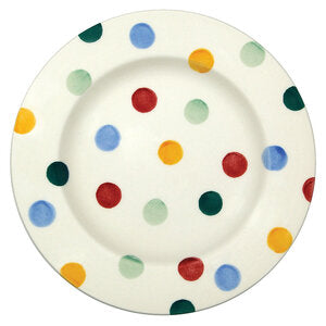 Polka Dot 6 1/2" Plate - Brambles Gift Shop