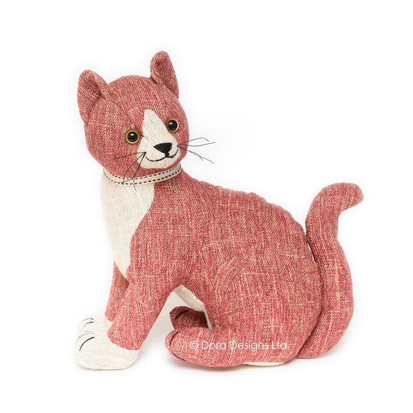 Red Tabby Cat Doorstop - Brambles Gift Shop