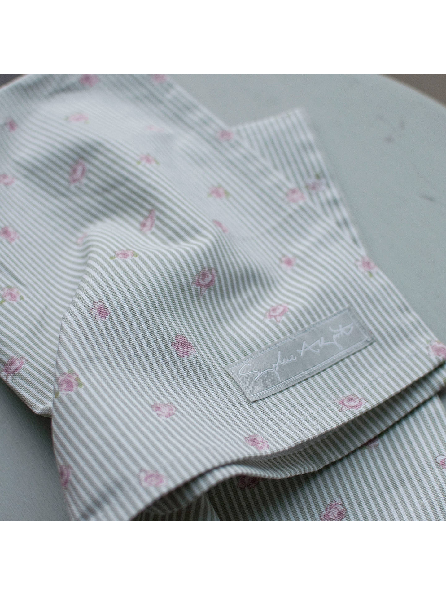 English Rose Tea Towel - Brambles Gift Shop