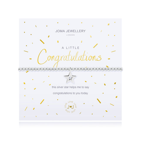 A Little Congratulations Bracelet - Brambles Gift Shop