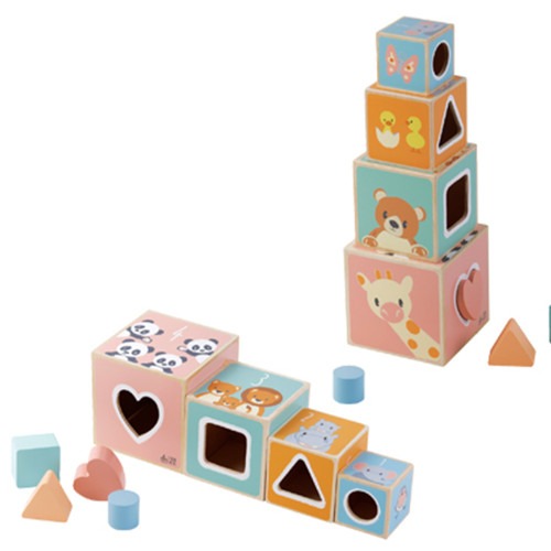 Studio Circus Stacking Cubes - Brambles Gift Shop
