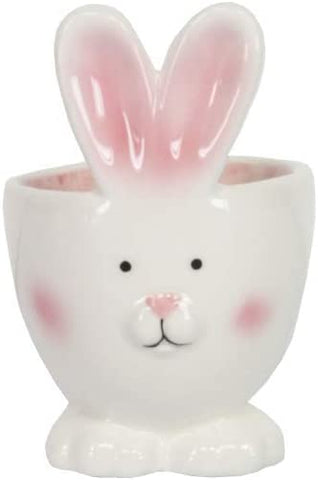 White Head Bunny Egg Cup - Brambles Gift Shop