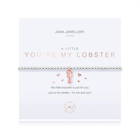 A little You're My Lobster Bracelet - Brambles Gift Shop
