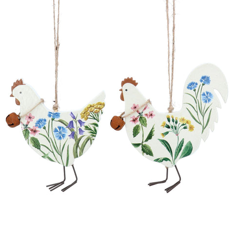 Primavera Wooden Hen - Brambles Gift Shop