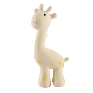 Giraffe - Natural Rubber Rattle & Bath Toy - Brambles Gift Shop