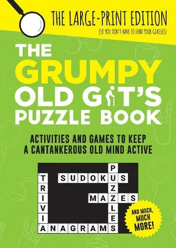 The Grumpy Old Git's Puzzle Book - Brambles Gift Shop