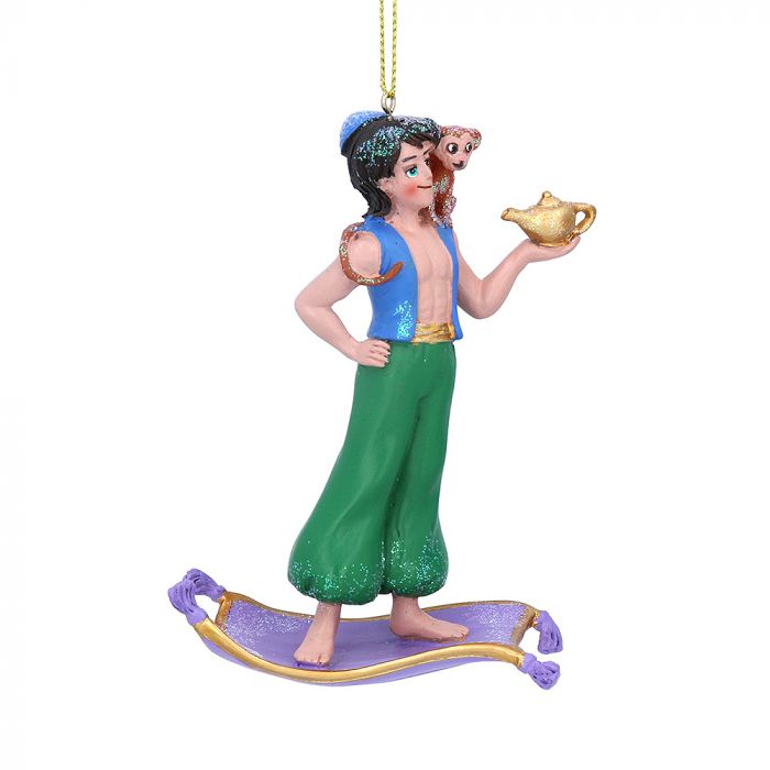 Aladdin & Jasmine Resin Hanging Decoration - Brambles Gift Shop