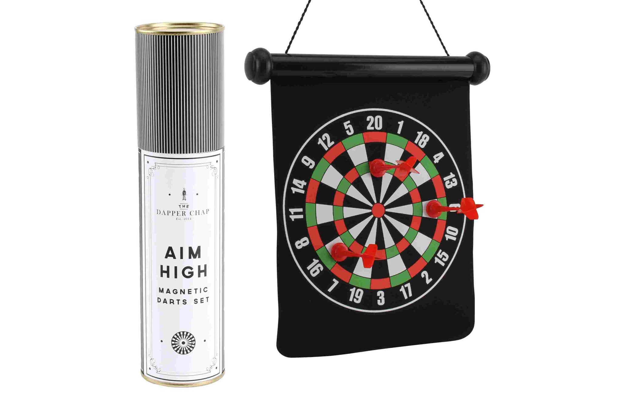 Dapper Chap 'Aim High' Magnetic Dartboard Set - Brambles Gift Shop