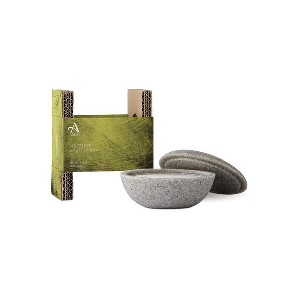 Machrie Men's Shave Stone & Soap - Brambles Gift Shop