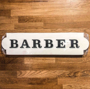 Barber Handmade Wooden Sign - Brambles Gift Shop