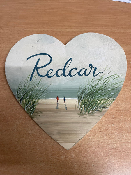 Handmade Local Wooden Heart - Brambles Gift Shop
