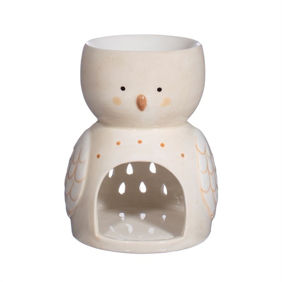 Olivia Owl Oil Burner - Brambles Gift Shop